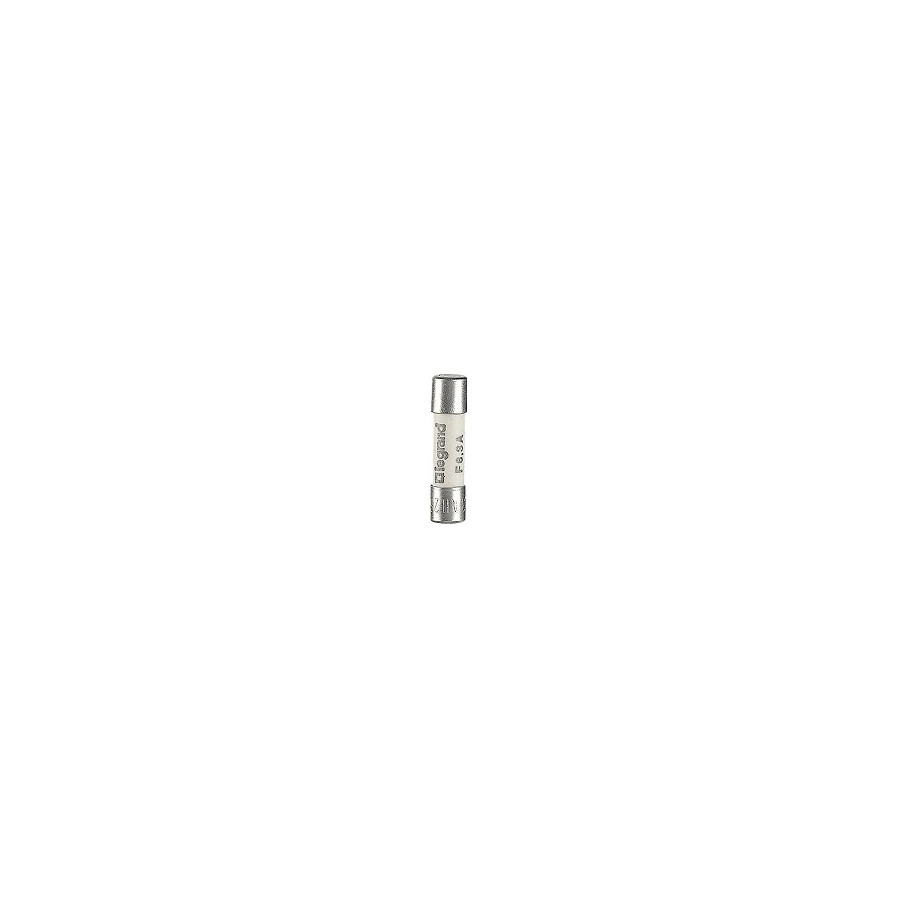 010263 - Cartouche Cylindrique Miniature 5x20mm 6,3a 250v~ x10 - Legrand 