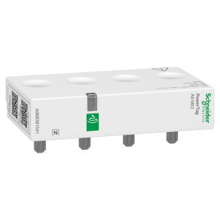 A9MEM1541 - PowerTag - capteur de mesure radio-fréquence - iC60 iID DT60 - 3P+N 63A - amont - Schneider 