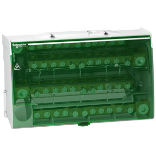 LGY416048 - Linergy DS - répartiteur étagé tétrapolaire - 160A - 4x12 trous - Schneider 