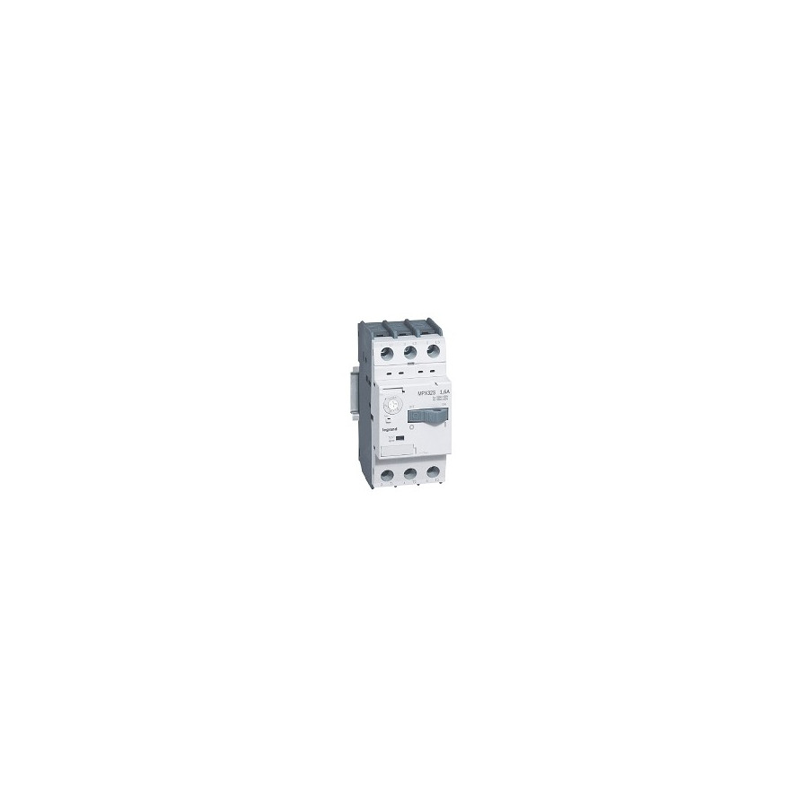 417305 - Disjoncteur Moteur Magnétothermique Mpx³32s - Réglage 1a À 1,6a - Icu 100ka 415v - Legrand 