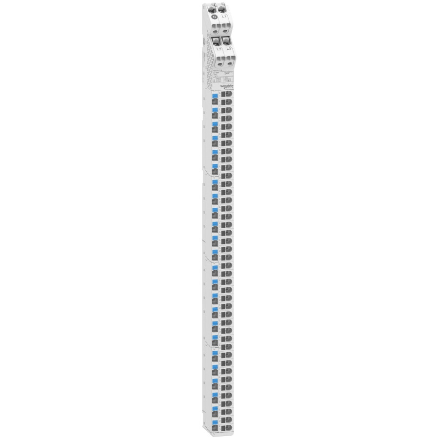 A9XPK714 - Acti9 Vdis - répartiteur vertical - 125A 250/440V 66 points de connexion - Schneider 