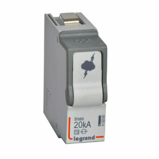 412298 - Cassette de remplacement n-pe pour parafoudre basse tension typet2 imax 20ka - Legrand 