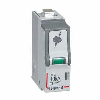 412301 - Cassette de remplacement - parafoudre basse tension typet2 440vac (it) imax 40ka - Legrand 
