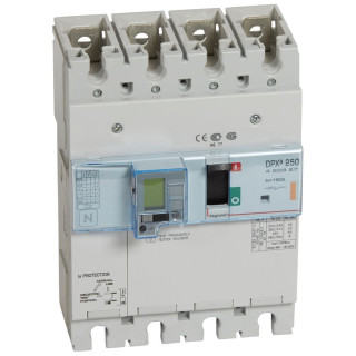 420327 - Disjoncteur électronique différentiel dpx³250 25ka 400vac - 4p - 160a - Legrand 