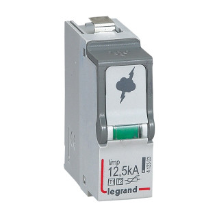 412303 - Cassette de remplacement pour parafoudres typet1 + typet2 iimp 12,5ka - Legrand 