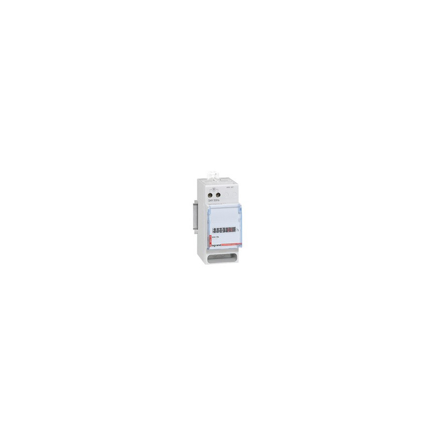 004691 - Compteur Horaire Totalisateur Modulaire Affichage Numérique - 24v~ 50hz 2 Mod - Legrand 