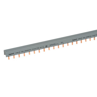 404945 - Peigne d'alimentation 4p hx³ traditionnel pour bornes à vis -longueur 56 modules - Legrand 