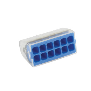 460012 - Connecteur mini connex 12 entrées bleue vrac - Blm 