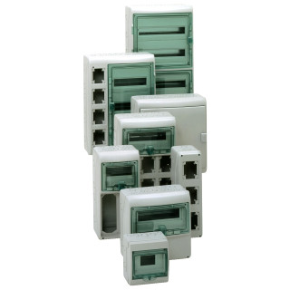 13972 - Kaedra - coffret polyvalent - 448 x 610 mm - 36 modules - 4 ouvertures - Schneider 