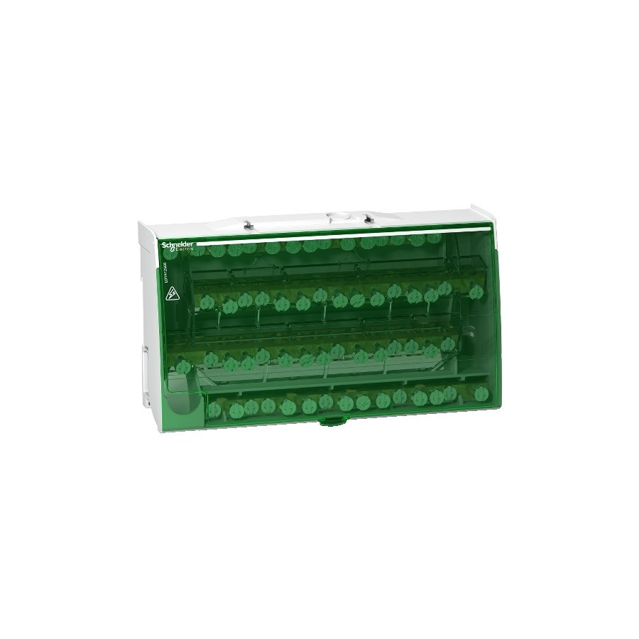 LGY412560 - Linergy DS - répartiteur étagé tétrapolaire - 125A - 4x15 trous - Schneider 